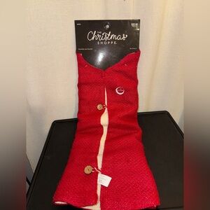 Christmas hobby lobby reversible tree skirt NWT